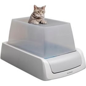 PetSafe ScoopFree Crystal Pro Self Cleaning Litter Box, Top Entry